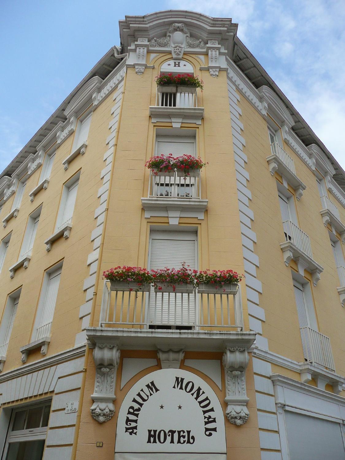 Hotel Atrium Lourdes Exterior foto