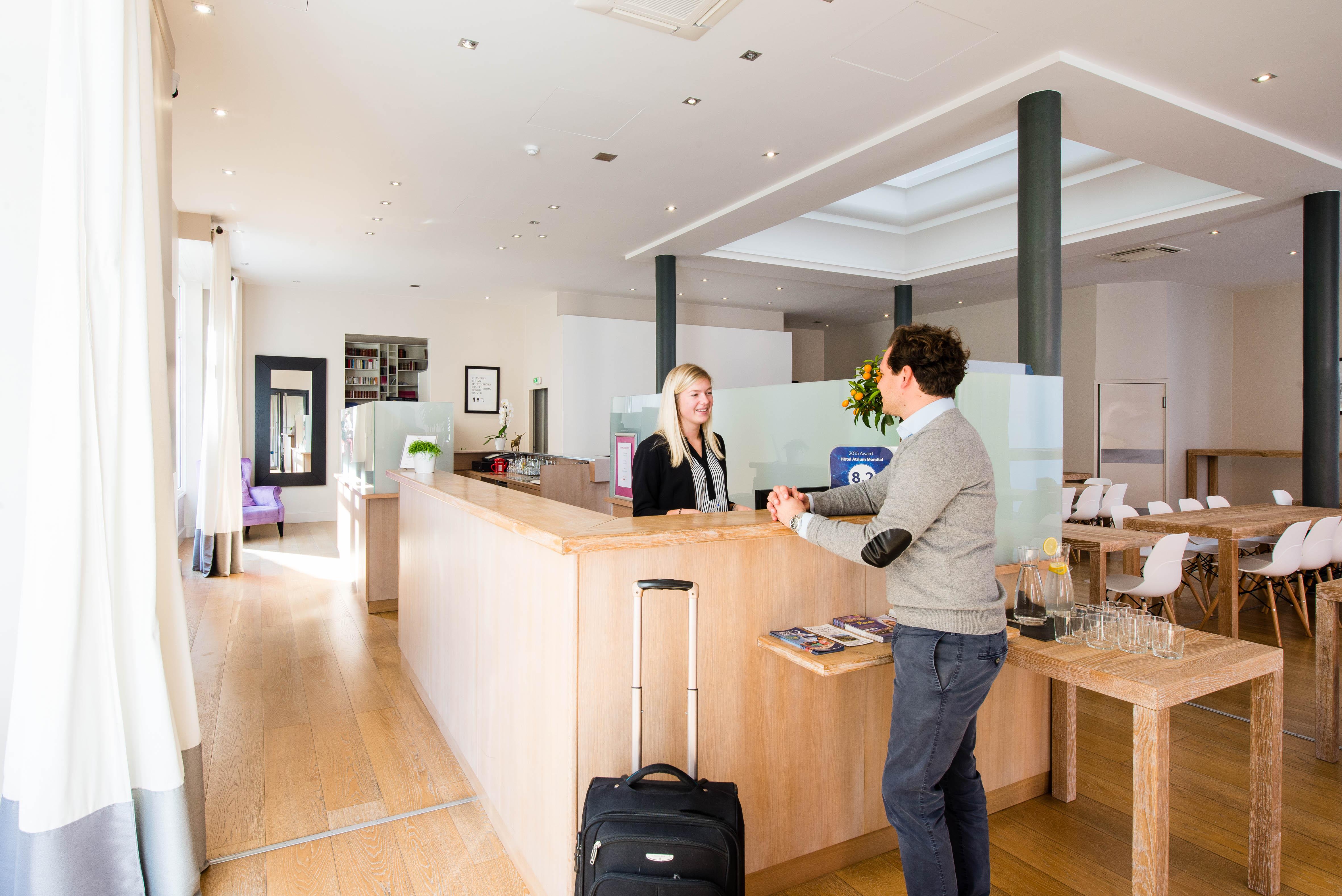 Hotel Atrium Lourdes Exterior foto